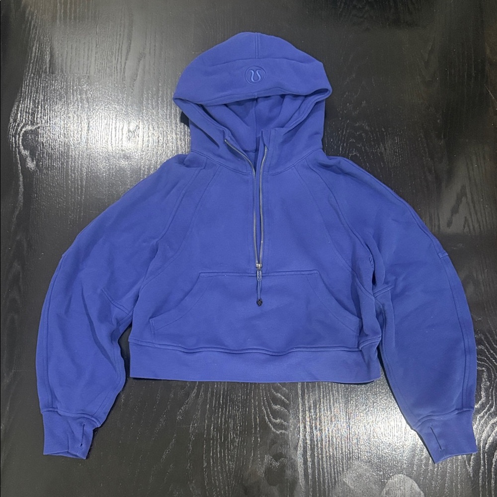 lululemon Scuba Oversized Half Zipper Hoodie